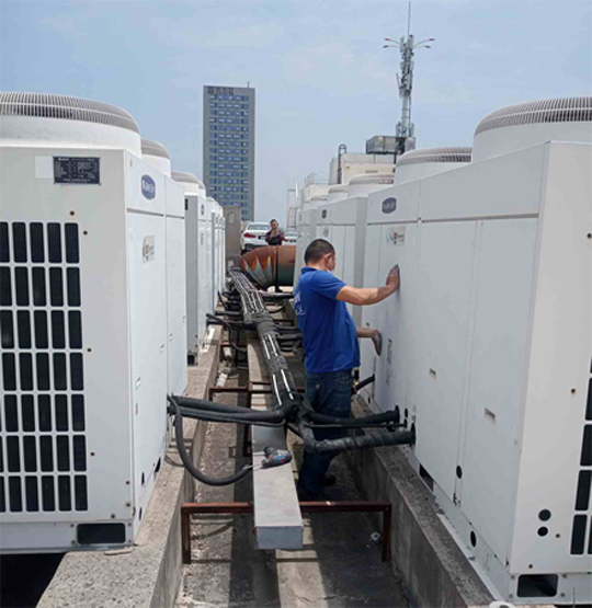 顺昌中央空调制热和不制冷系统维修方法